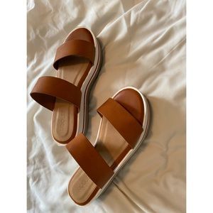Sporty Spice Slide platform sandals